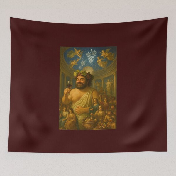 Item preview, Bacchus Enjoying His Wine designed and sold by Halifaxartguy.