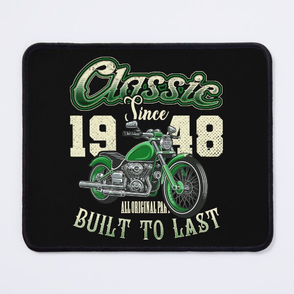 Item preview, Motorcycle Bikers Motorbike Birthday Born In 1948 designed and sold by JRRTs.