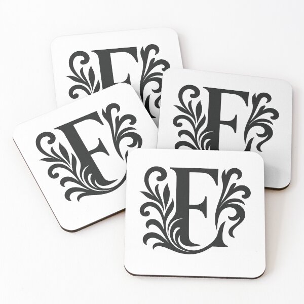Item preview, Ornate Letter F – Elegant Monogram Design designed and sold by luckyyouth.