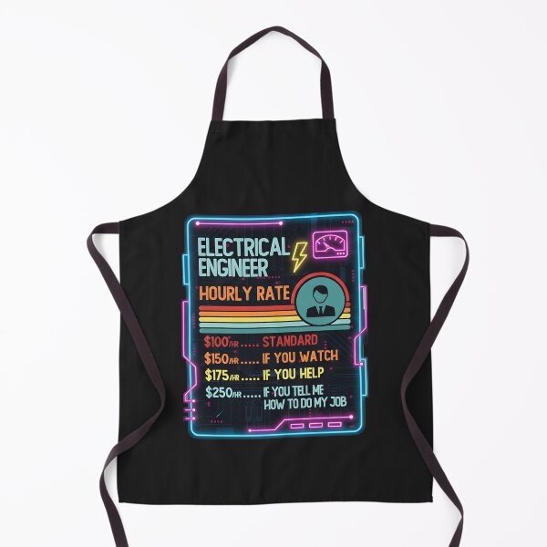 Item preview, Electrical Engineer Hourly Rate Job Humor designed and sold by hexenor.