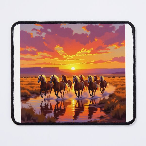 Item preview, Palomino horses galloping designed and sold by LynsOldeshop.