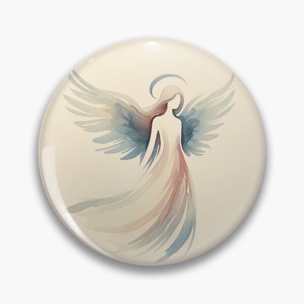 Item preview, Ethereal Guardian Angel designed and sold by MoxisWatercolor.