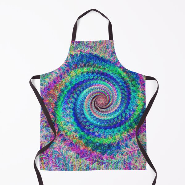 Item preview, Abstract Multicolored Floral Fractal Swirl Mix 7 designed and sold by SXW Designs.