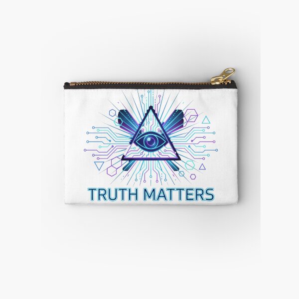 Item preview, Truth Matters Neon Illuminati Cyberpunk Futuristic designed and sold by chattsuede.