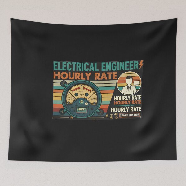Item preview, Electrical Engineer Hourly Rate Job Humor designed and sold by hexenor.