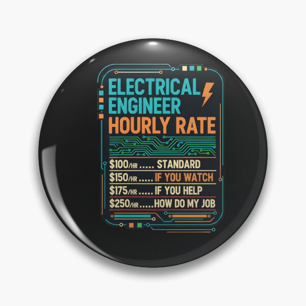 Item preview, Electrical Engineer Hourly Rate Funny Job Gift designed and sold by hexenor.