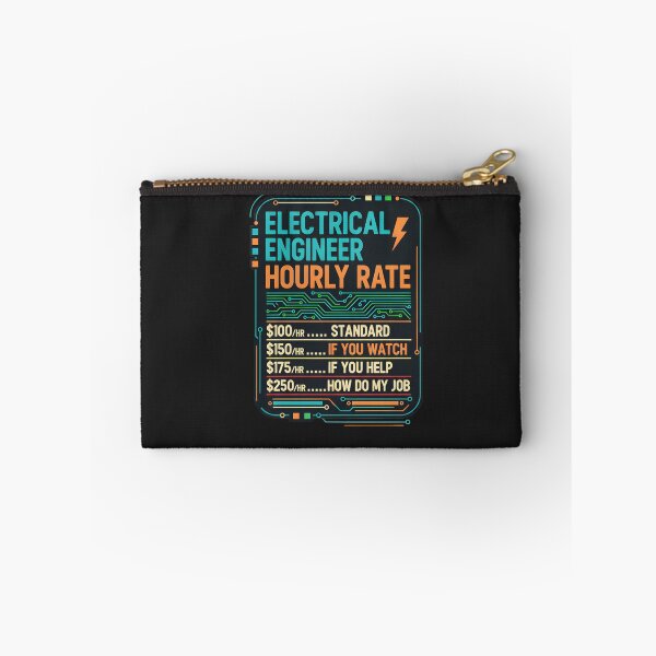 Item preview, Electrical Engineer Hourly Rate Funny Job Gift designed and sold by hexenor.