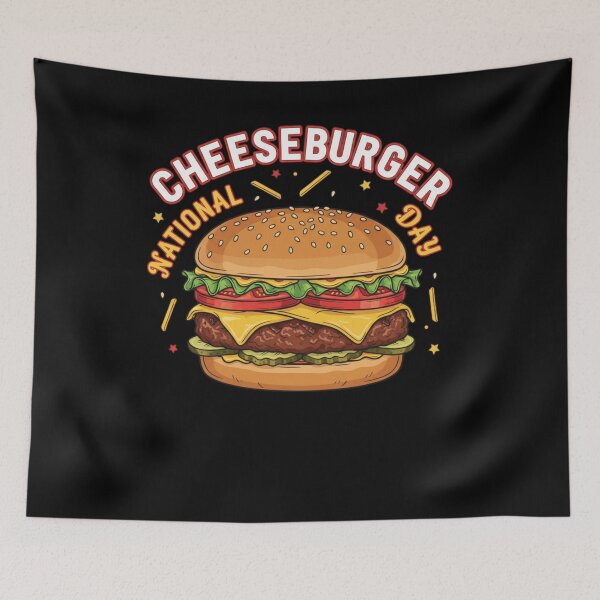 Item preview, national cheeseburger day designed and sold by Sendowart.