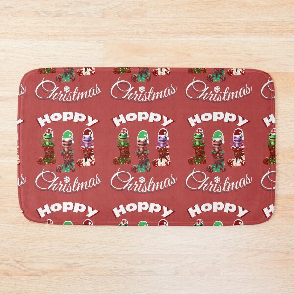 Item preview, Hoppy Christmas Frog Design – Cute Frogs in Stockings | Kawaii Holiday Animal Art designed and sold by HopeAndHustle.