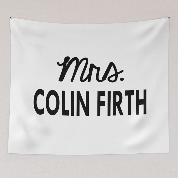 Item preview, Mrs Colin Firth Miss designed and sold by Sasya.