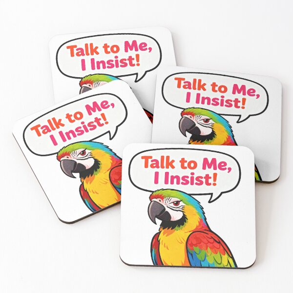 Item preview, Talk to Me, I Insist! designed and sold by Dxvect.
