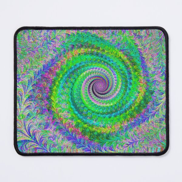 Item preview, Abstract Multicolored Floral Fractal Swirl Mix 8 designed and sold by SXW Designs.