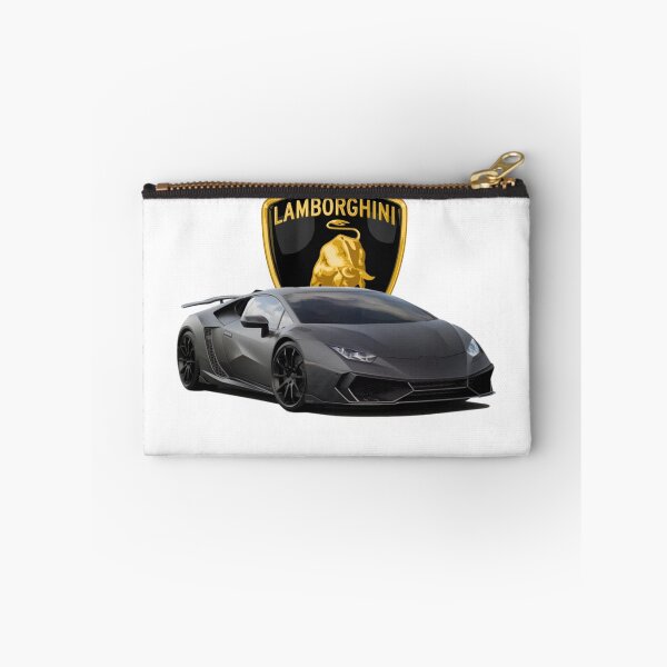 Item preview, Stealth Black Supercar With Golden Emblem – Luxury Hypercar Artwork designed and sold by GEARSHIFT GRAPHICS.