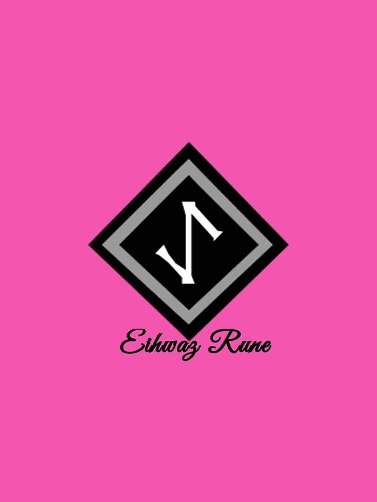 Thumbnail 4 of 4, iPhone Case, Eihwaz Rune designed and sold by WindsofJupiter.
