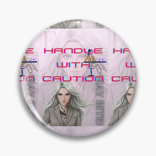 Item preview, Handle with caution ! may bite !! designed and sold by ashita99parnami.