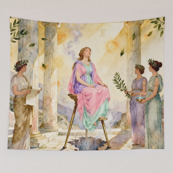 Item preview, The Pythian Priestesses of Delphi: Voices of the Oracle designed and sold by SoniaSarkali.