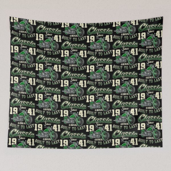 Item preview, Motorcycle Bikers Motorbike Birthday Born In 1941 designed and sold by JRRTs.