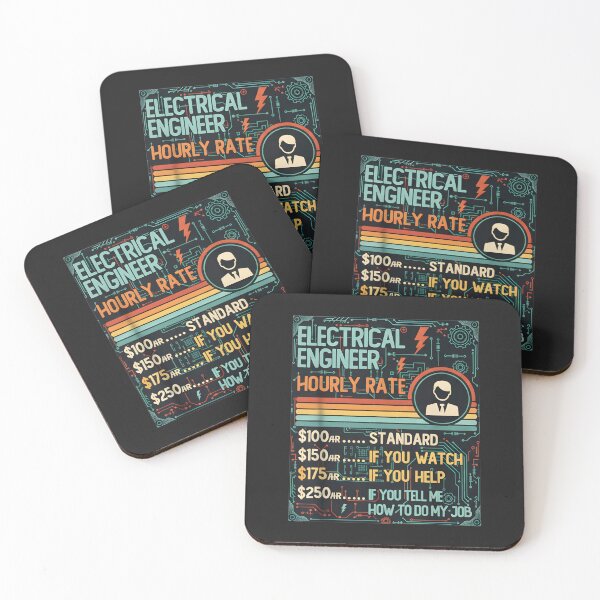 Item preview, Electrical Engineer Hourly Rate Funny Job Humor designed and sold by hexenor.
