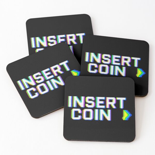 Item preview, INSERT COIN – Glitch Arcade Prompt designed and sold by Wawan35200.