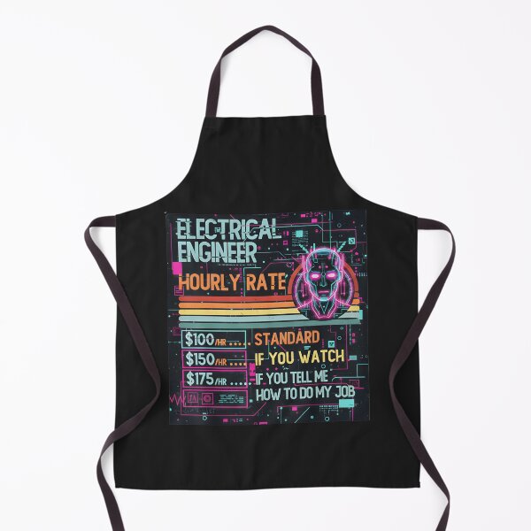 Item preview, Electrical Engineer Hourly Rate Job Humor designed and sold by hexenor.