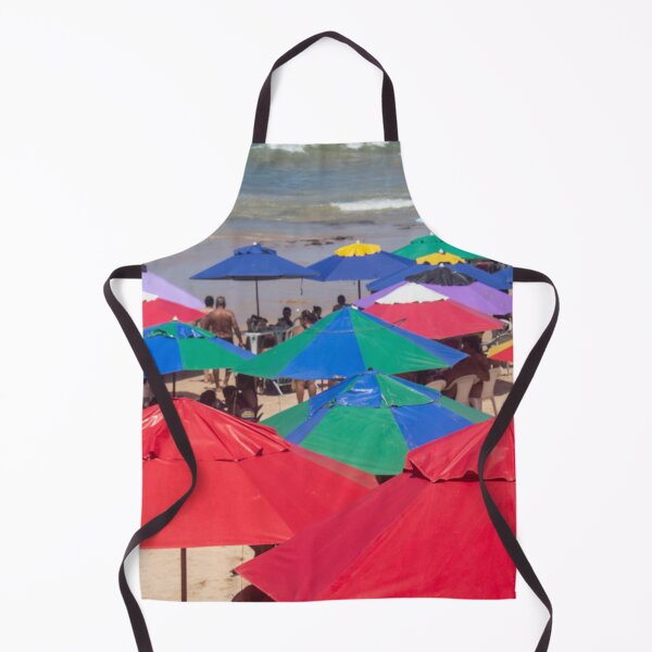 Item preview, several beach umbrellas piled up on a beach 2 designed and sold by felipequeiroz.