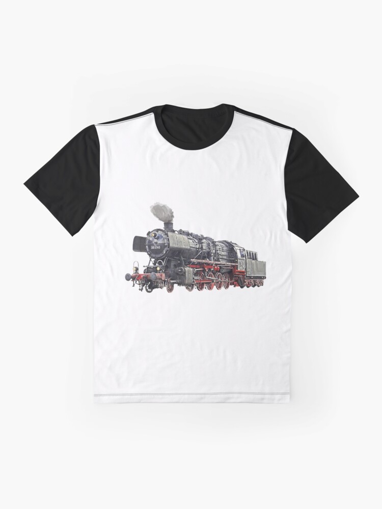 Thumbnail 4 of 5, Graphic T-Shirt, Steam Train designed and sold by roggcar.