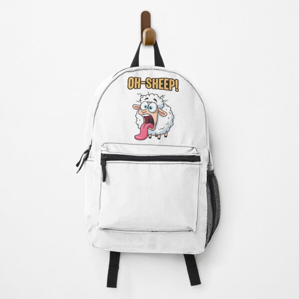Item preview, Oh Sheep! Funny Cartoon Mascot for Pun Lovers designed and sold by chattsuede.