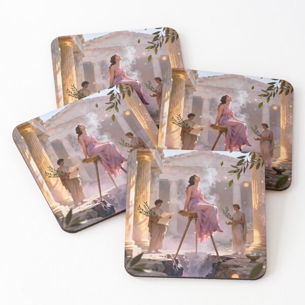 Item preview, The Pythian Priestesses of Delphi: Voices of the Oracle designed and sold by SoniaSarkali.