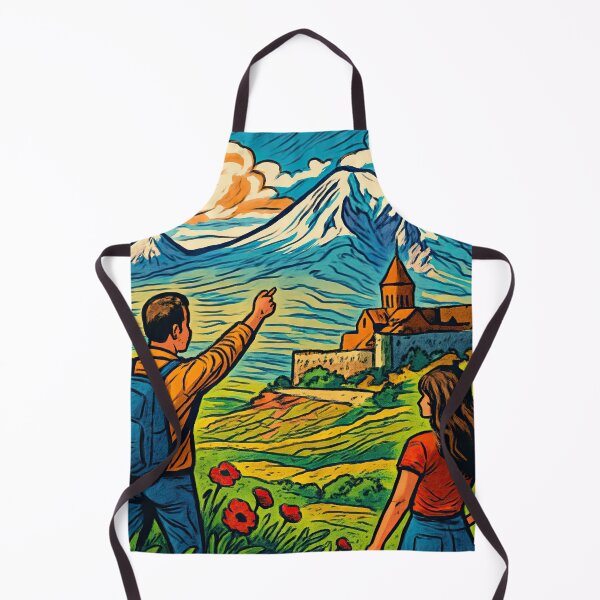 Item preview, Armenia landscape | Comics style - Cartoon designed and sold by ComicsFactory.
