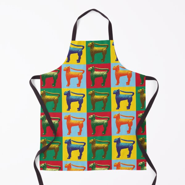 Item preview, Through The Warhol: Vibrant Pop Art with Bronze Leopards designed and sold by MammothArt.
