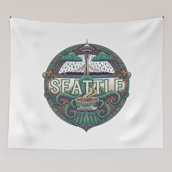 Item preview, SEATTLE designed and sold by likbatonboot.
