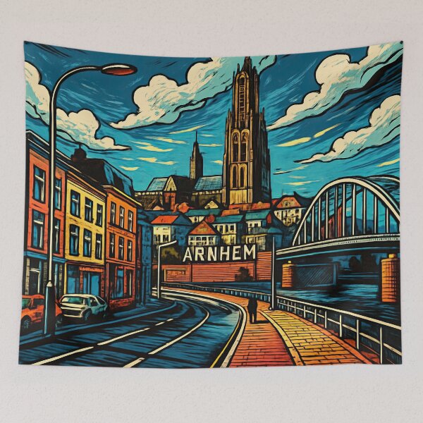 Item preview, Arnhem, city | Comics style - Cartoon designed and sold by ComicsFactory.