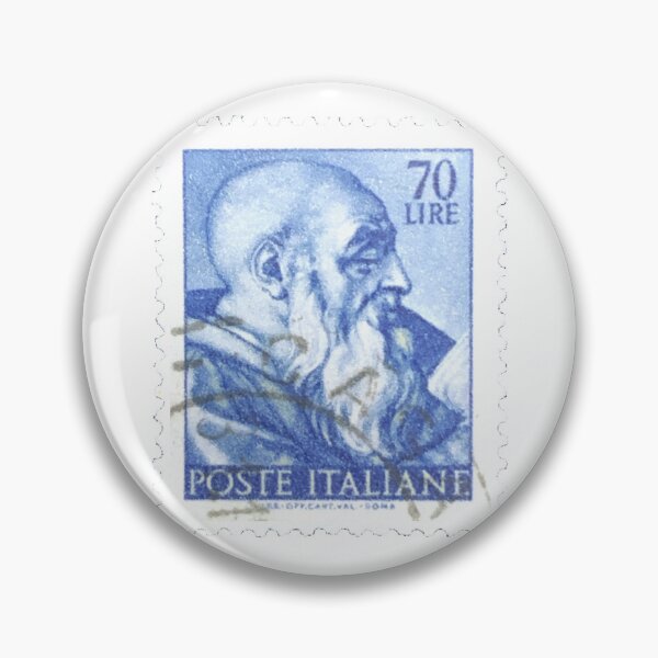 Item preview, Italian Poste Italiane Blue 70 Lire Vintage Postage Stamp designed and sold by red-amber65.