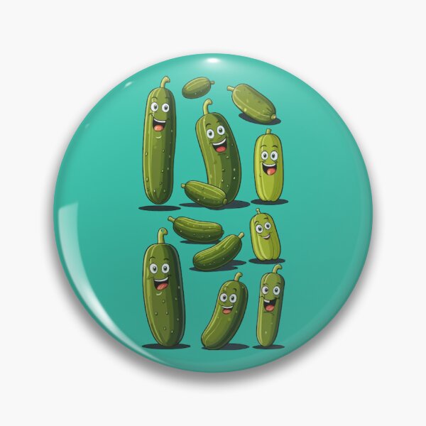 Item preview, group of pickle cartoon classic sticker designed and sold by anandsiva2703.
