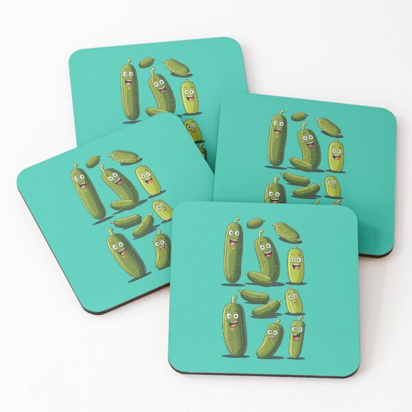 Item preview, group of pickle cartoon classic sticker designed and sold by anandsiva2703.