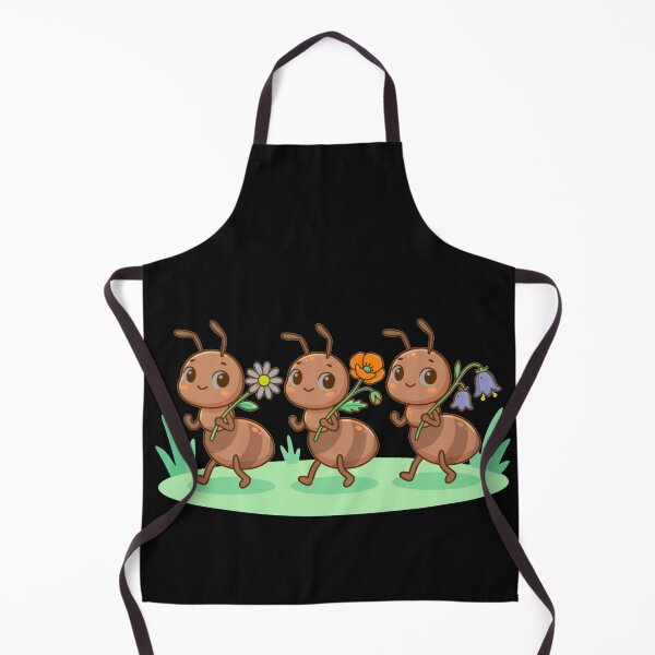 Item preview, Cute Ant Friends – Floral Adventure Artwork designed and sold by Royalsticker.
