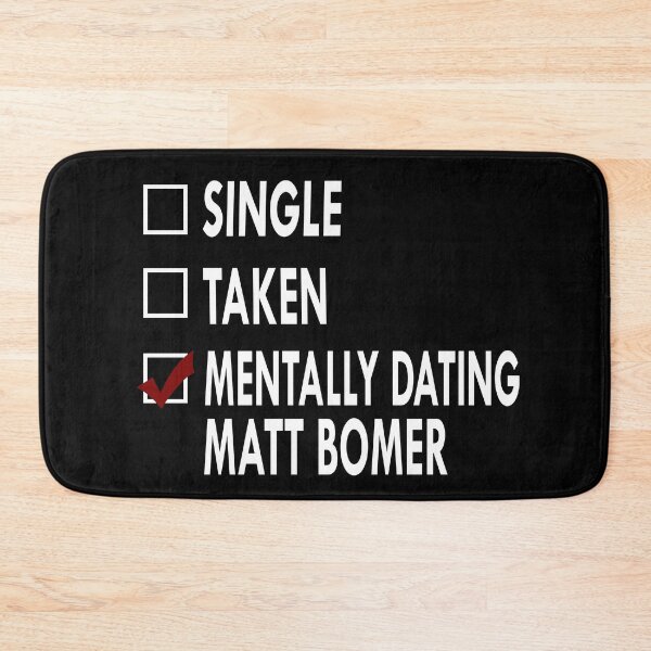 Item preview, Mentally dating Matt Bomer designed and sold by Sasya.