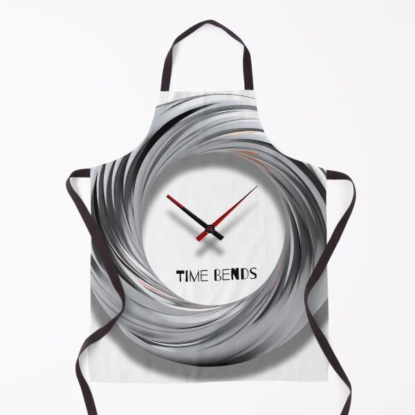 Item preview, Modern Mobius Strip Optical Illusion Wall Clock designed and sold by Skill_&_Stone.