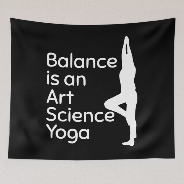 Item preview, Balance is art science yoga designed and sold by Innet.