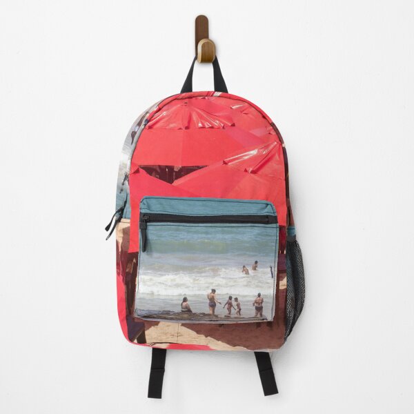Item preview, A beach full of people and umbrellas 4 designed and sold by felipequeiroz.