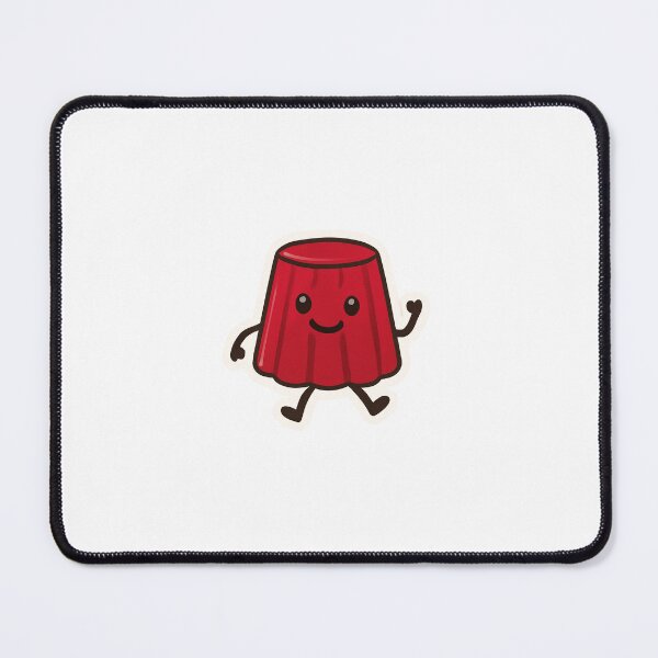 Item preview, A dancing cranberry jelly cylinder with little legs and a face. designed and sold by STICKERS FOR SALE NOW.