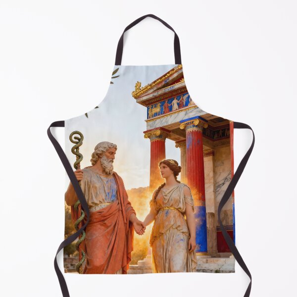 Item preview, Asclepius & Epione – Divine Healers of Ancient Greece designed and sold by SoniaSarkali.