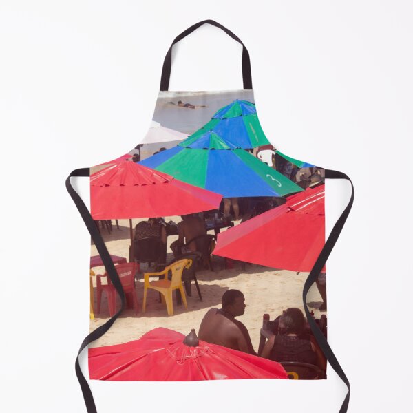 Item preview, A beach full of people and umbrellas 5 designed and sold by felipequeiroz.