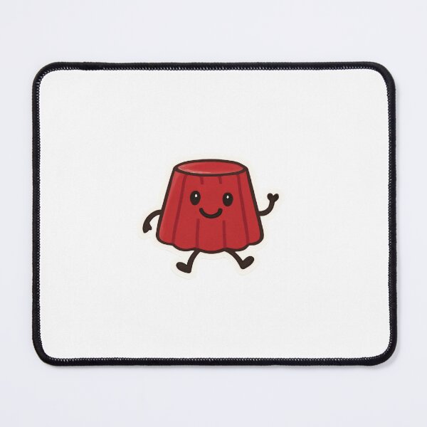 Item preview, A dancing cranberry jelly cylinder with little legs and a face. designed and sold by STICKERS FOR SALE NOW.