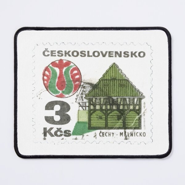 Item preview, Czech Republic Slovakia Melnicko Vintage Postage Stamp designed and sold by red-amber65.