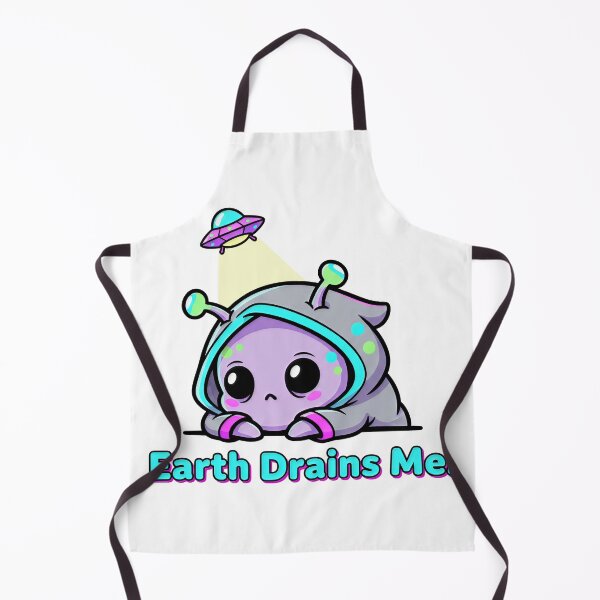 Item preview, Cute Alien, Earth Drains Me designed and sold by SolviaStudio.
