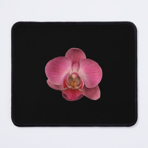 Item preview, ParisPoet Smallest Pink Orchid Black Background Accessories designed and sold by ParisPoet.
