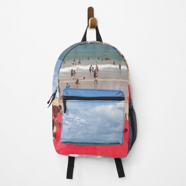 Item preview, A beach full of people and umbrellas 6 designed and sold by felipequeiroz.
