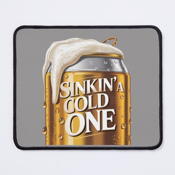 Item preview, Golden Brew Moment – Crackin’ One Open: – Sinkin’ Another Cold One Drinking T-Shirt designed and sold by Grang Art Artistic Designs.