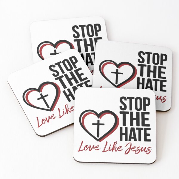 Item preview, Stop the Hate — Love Like Jesus designed and sold by ExquisiteShop22.